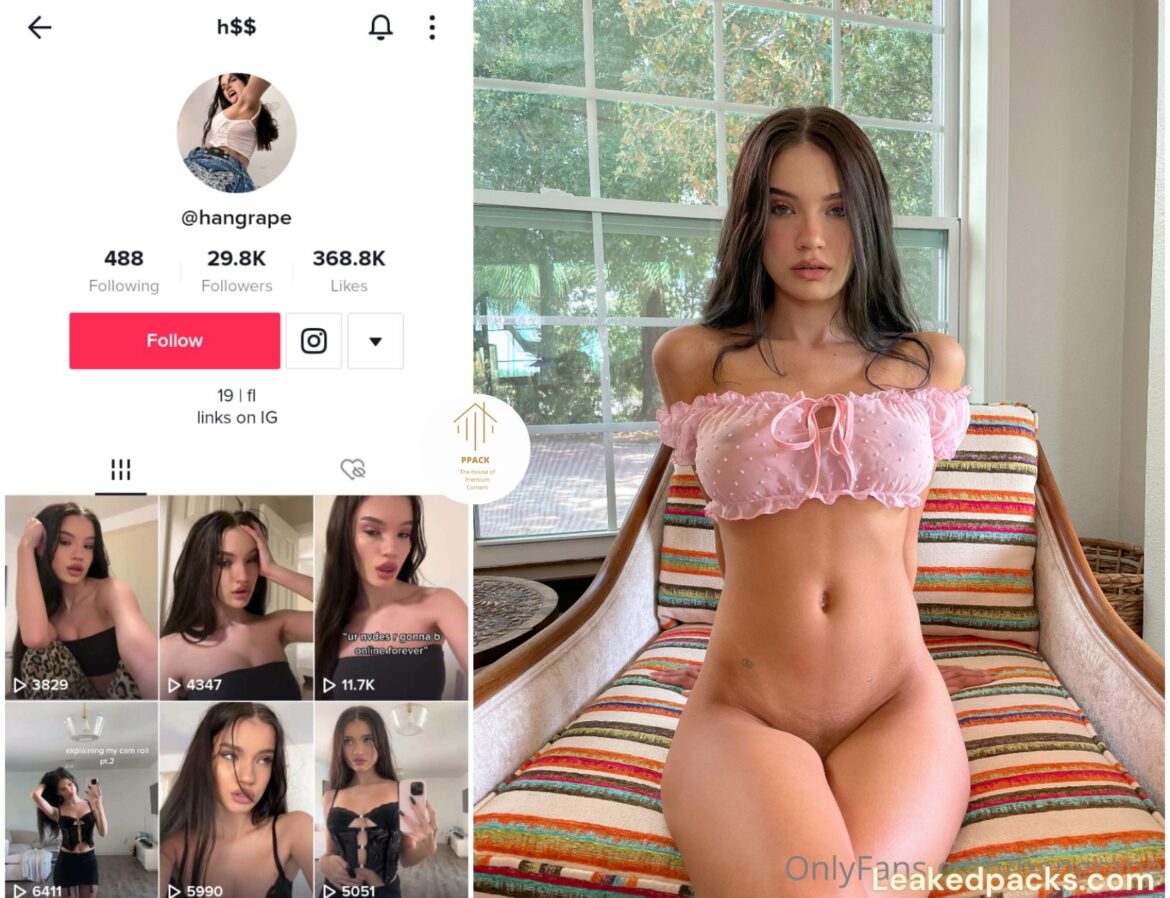 Hannah Grape - hangrape Tiktok Star Leaked Nudes