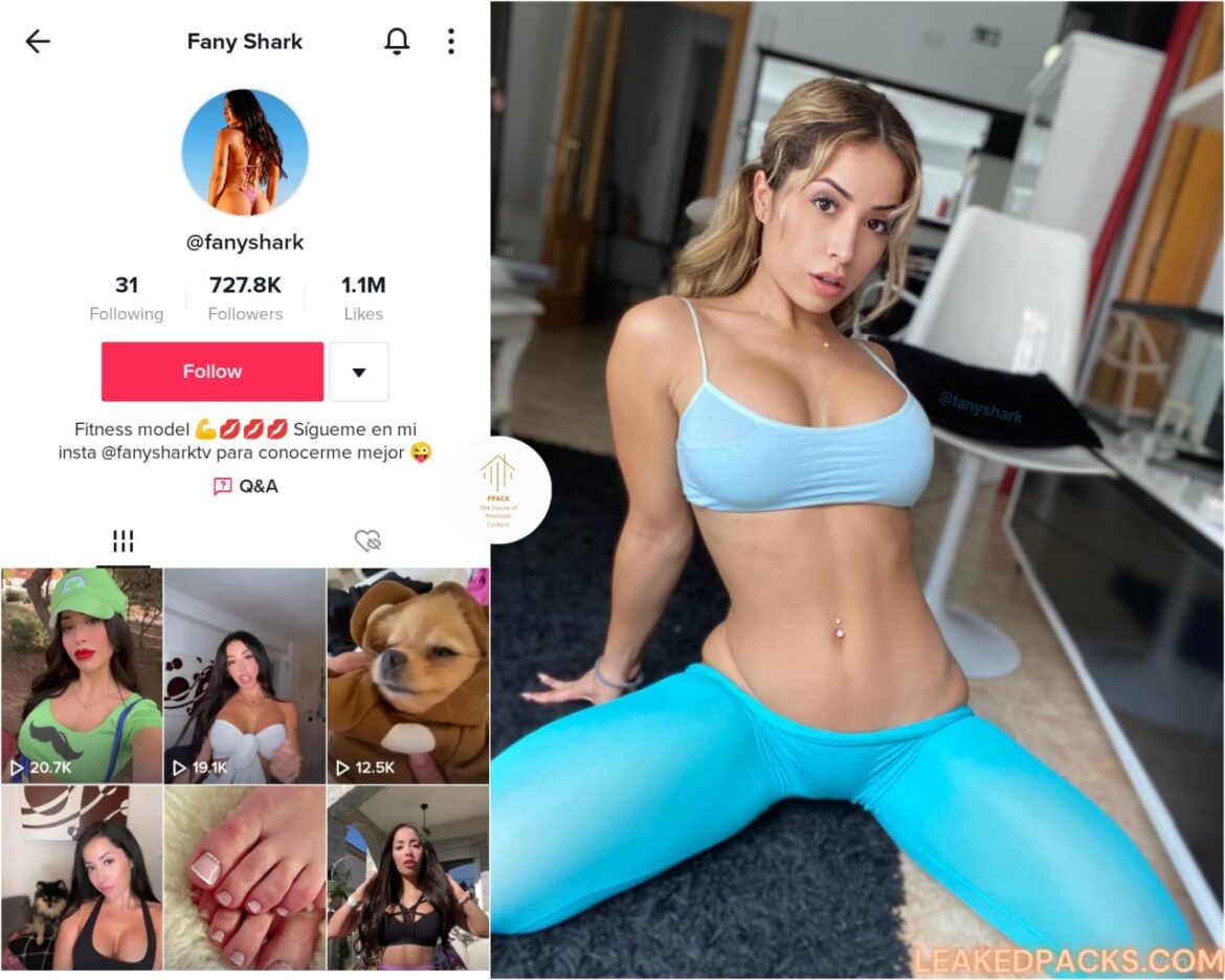 Fany-Shark-The-Queen-Of-TWERK-fanyshark-Tiktok-Star-Leaked-Nudes