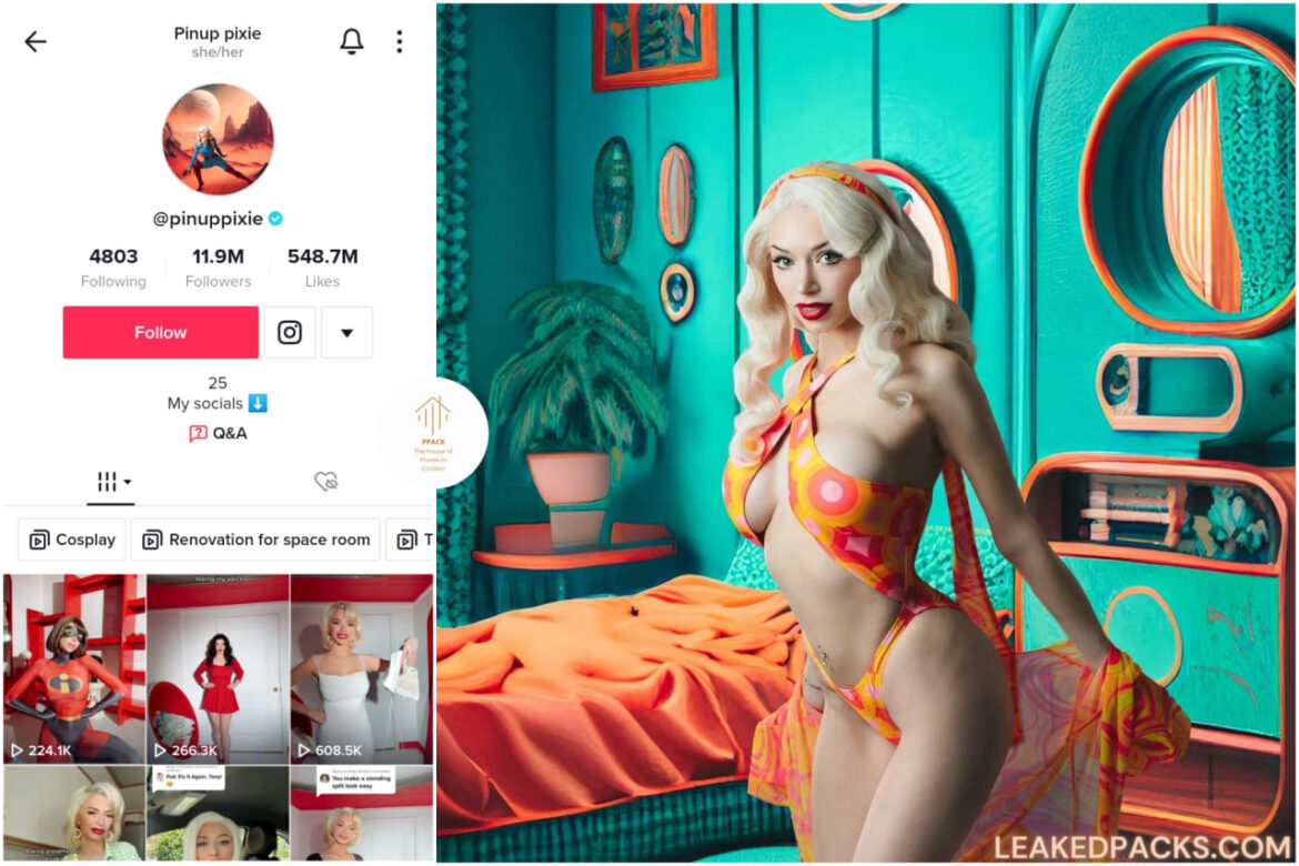 PinupPixie-therealpinuppixie-Tiktok-Star-Leaked-Nudes