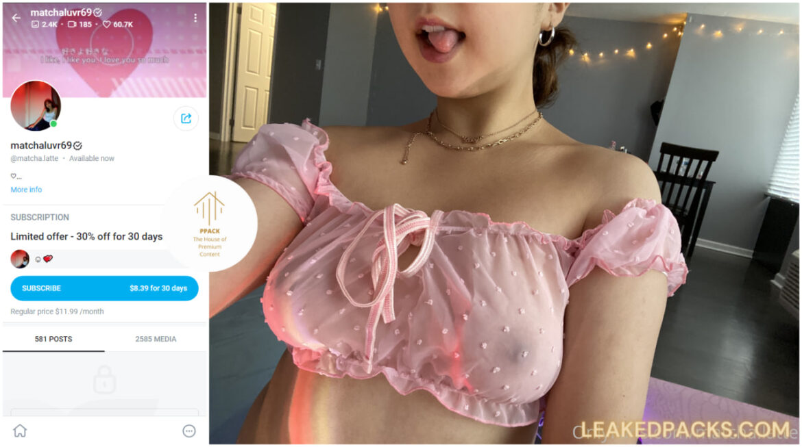 Matcha.latte-OnlyFans-Rare-Collection-Perfect-ASIAN-TEEN