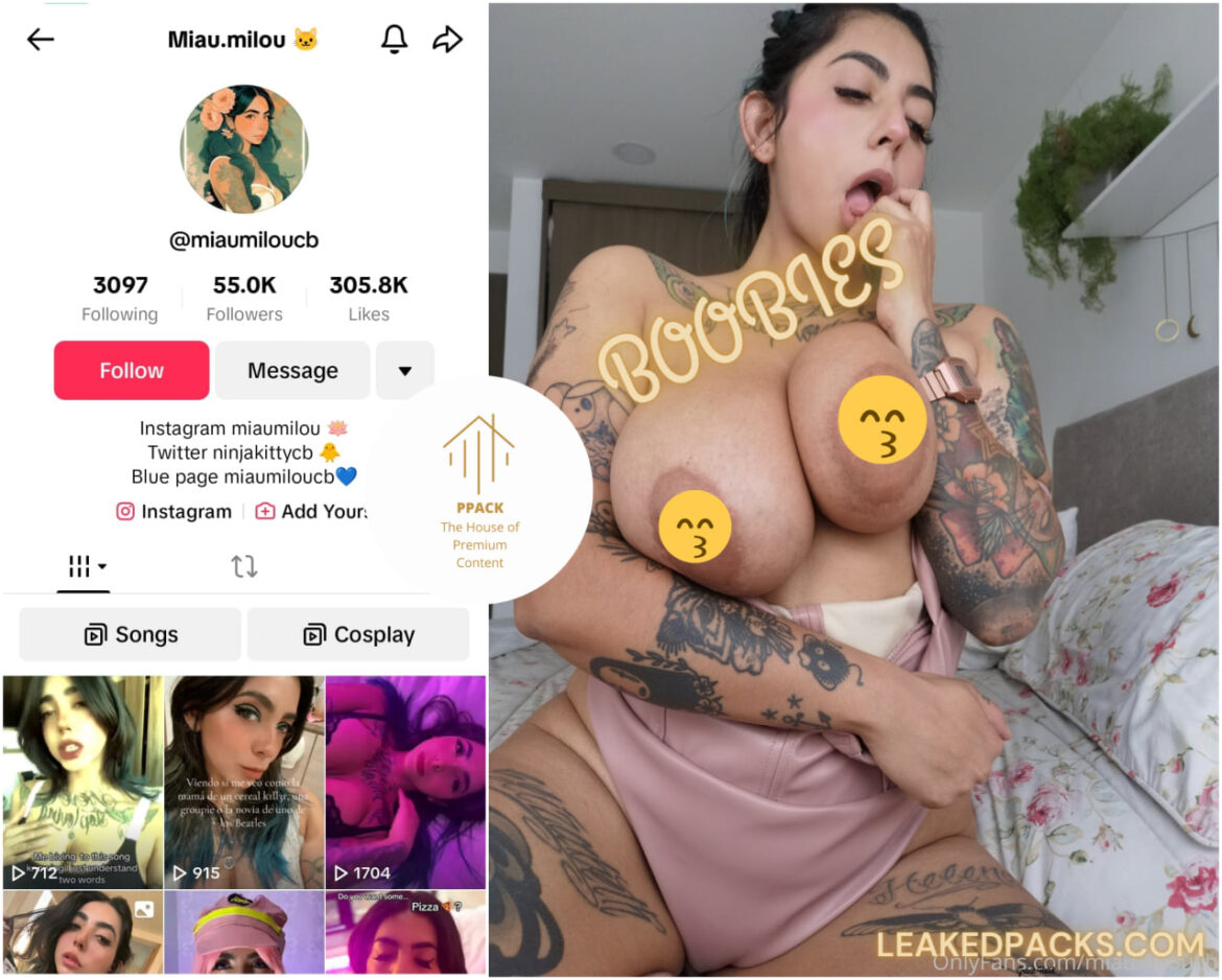 NinjaFuckinKitty-miaumiloucb-Tiktok-Star-Leaked-Nudes