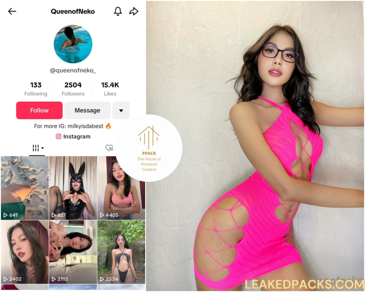 QueenofNeko-Tiktok-Star-Leaked-Nudes